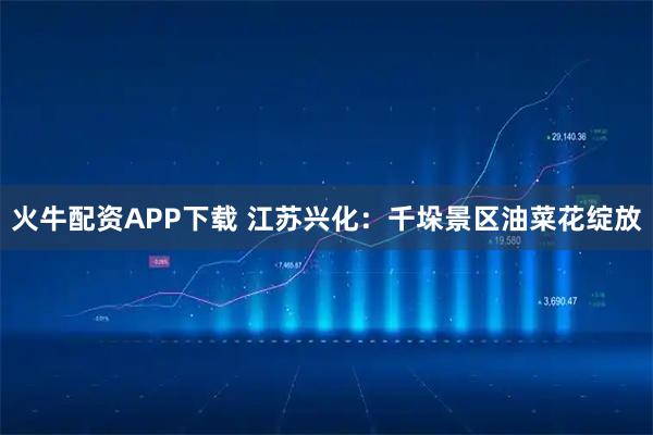 火牛配资APP下载 江苏兴化：千垛景区油菜花绽放